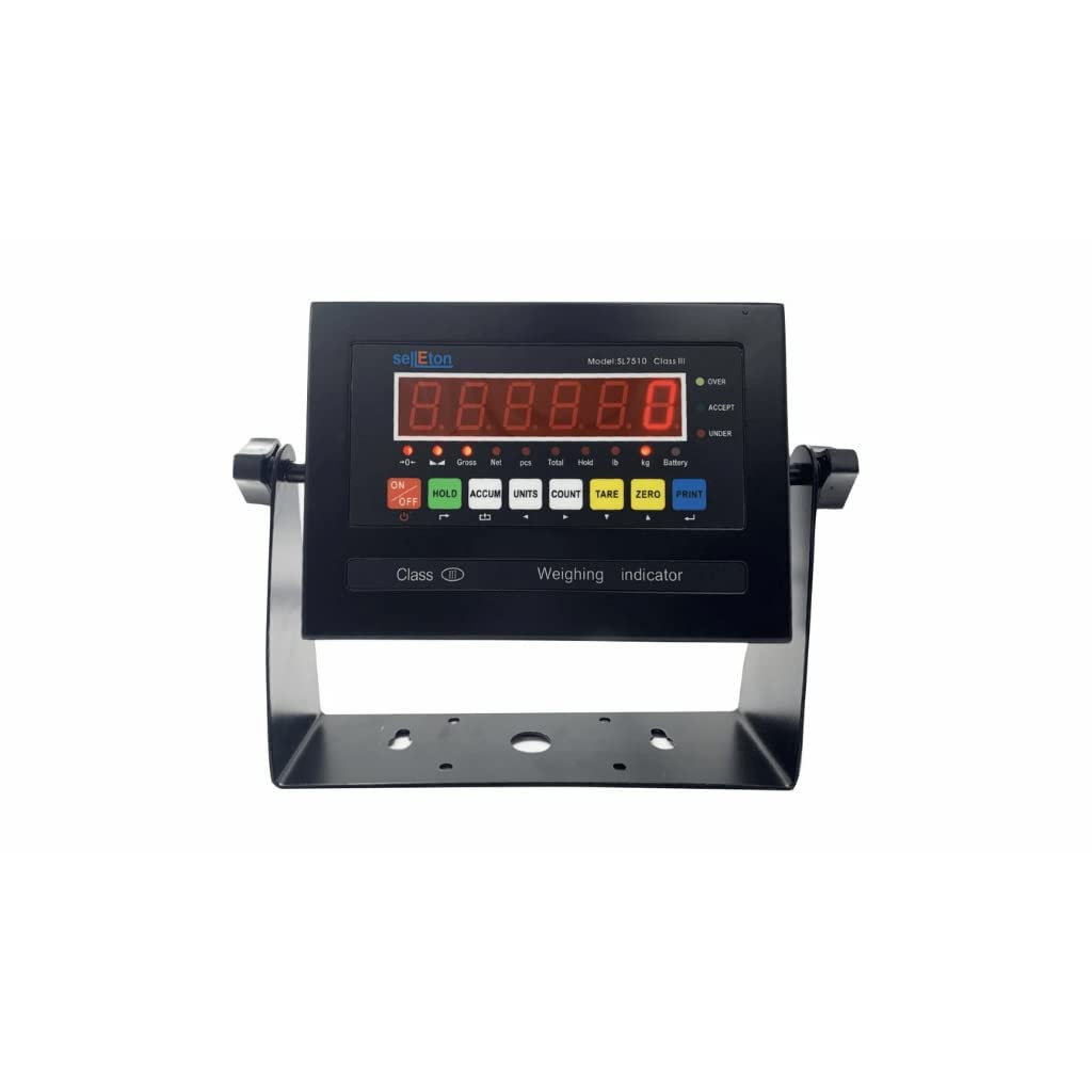 Liberty Industrial 24" x 24" (2’ x 2’) Floor Scale, Accurate Digital Pallet Scales with 2 Ramp for Warehouse or Shipping Weighing, 1000 x .2 lb