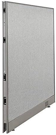 GOF 4Ft Single Office Partition, Large Fabric Room Divider Panel, Custom Built Workstation (48" w x 48" h)