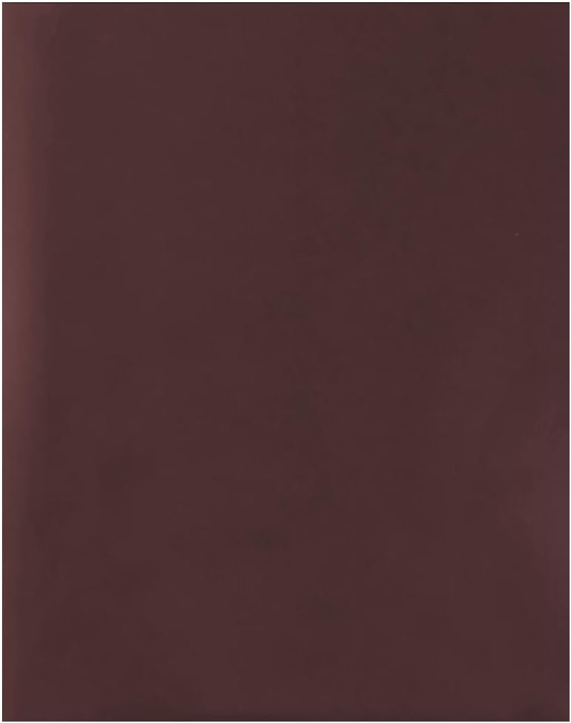 JAM PAPER Custom Printed Semi-Gloss Folders with Round Corner Pockets - Personalized Logo & Text - 10 pt C2S - Brown - 250/Pack