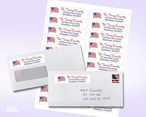 NextDayLabels – 4” x 1" Rectangular Sticker Labels for Printer - White Laser/Inkjet Printer Labels Return Address Labels Shipping Label Stickers (50 Sheets, 20 Per Sheet, 10000 Labels)