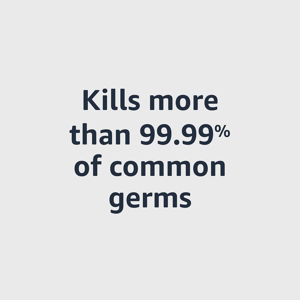 Amazon Basic Care - Aloe Vera Hand Sanitizer 62%, 34 fl oz (Pack of 4)