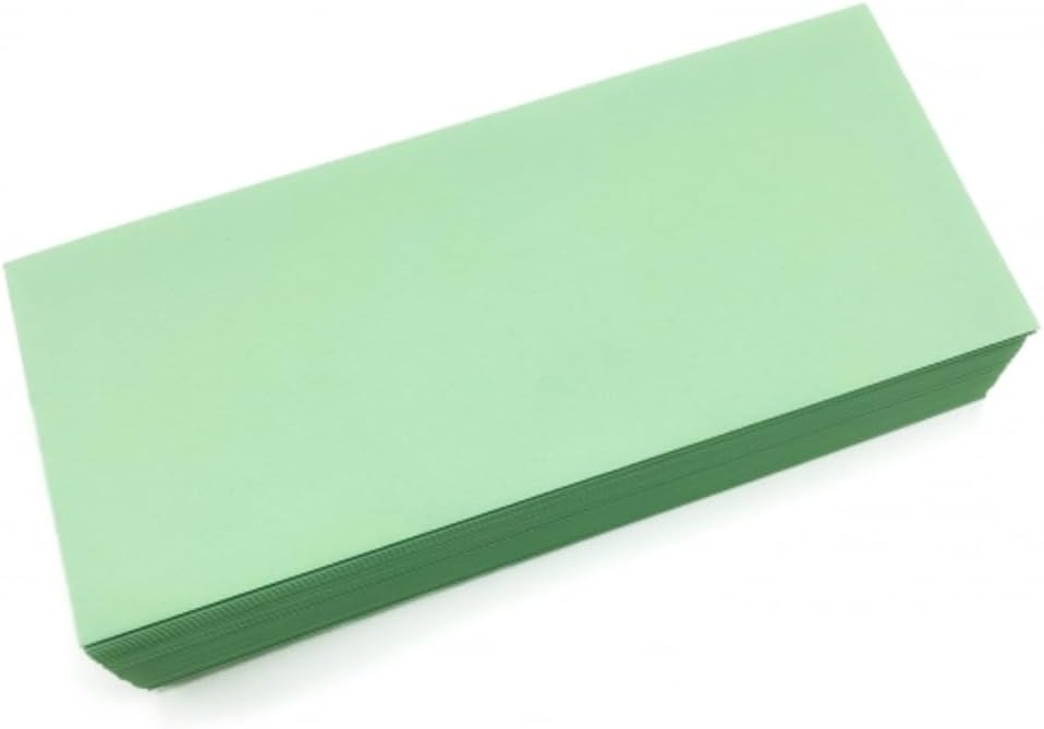 Limited Papers (TM) No. 10 Regular Standard Mailing Envelope - Pastel - Soft - 24 Pound (4.8 inch x 9.5 inch) - Announcement, Invoices, Checks, Letters, Contracts, Business Envelopes (Green, 2500)