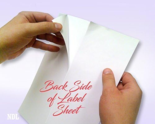 NextDayLabels - Full Page Labels 8.5 x 11 - White Shipping Labels - 8.5 x 11 Label Paper for Printer - Large Blank Matte Sticker Printer Paper - Laser/Inkjet Printer Labels (1 Per Sheet, 500 Labels)