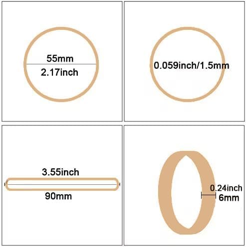 Rubber Bands Size #64, Elastic Band Beige 0.5bl about 110Pcs Wide Rubber Band For Office Home Supplies(3 1/2" x 1/4")