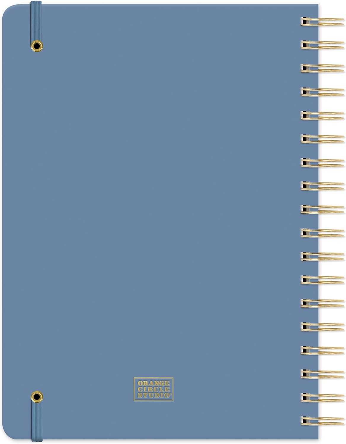 Orange Circle Studio Academic Planner 2025-2026, Amazon Exclusive, Blue Gray, Tri-Tab Planners, 17-Month Triple-Section, August 2025 to December 2026, 9.6" x 7", Weekly Monthly Planner Calendar for School or Work, Note Pages