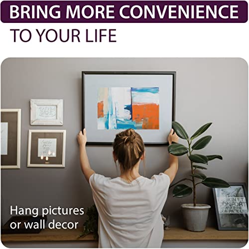 Large Double Sided Sticky Dots 40PCs - Round Sticky Tack for Wall Hanging - Mounting Putty Removable - Double Sided Tape Dots for Crafts Poster Picture Hanging - Clear Circle Stickers