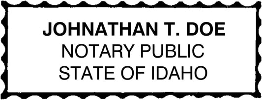 Notary Stamp Seal Ink Personalized Self Inking Stamp Custom Stamp Rubber Stamp Trodat 4913 Self Ink Notary Stamp - 7/8" x 2-3/8" Impression Area