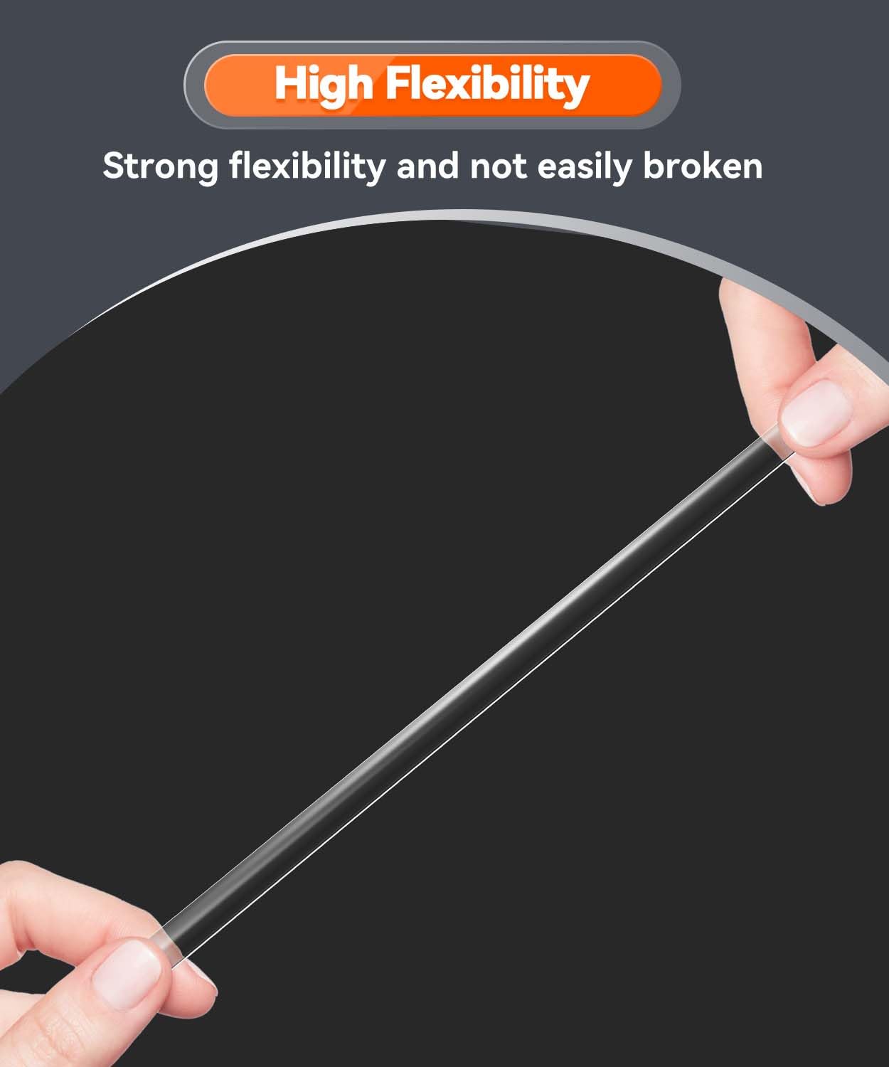 Extra Large Removable Mounting Putty, Strong Double Sided Glue Adhesive Dots No Residue, Clear Museum Sticky Tack for Picture Decor Craft,180 Pcs 0.6 x 1.38 in