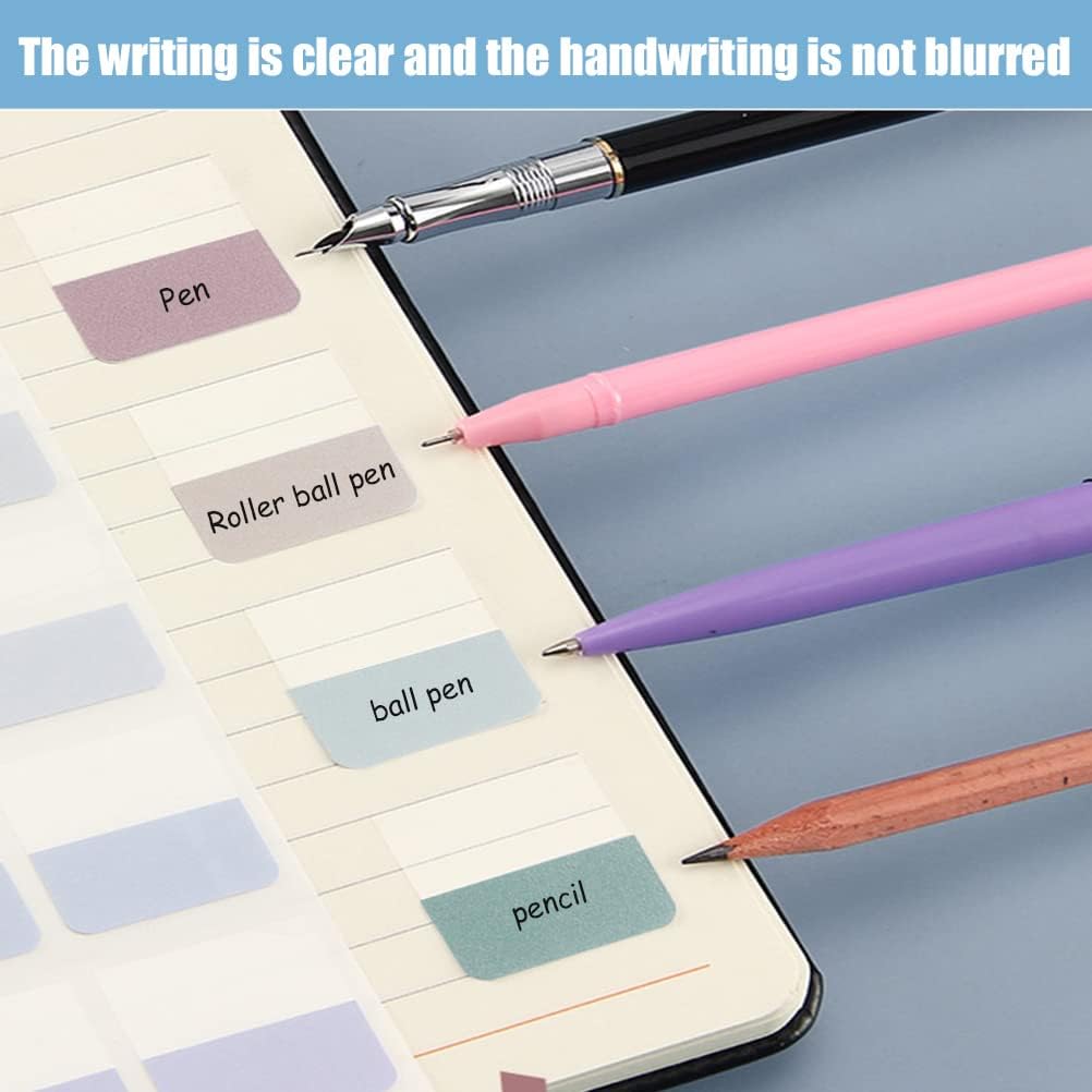 240 Pcs Sticky Index Tabs, Colored Book Sticky Tabs for Notebooks, Repositionable Page Tabs for Notebooks File Classification,12 Colors (1 Inch)