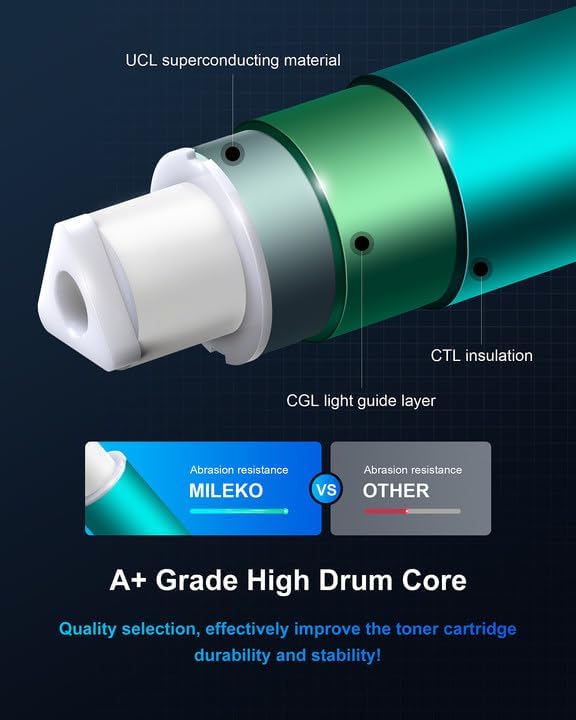 Phaser 6510 Toner Workcentre 6515 Toner Replacement for Xerox Workcentre 6515 Toner Phaser 6510 Toner Cartridge Compatible with Xerox Phaser 6510dni 6510n Workcenter 6515dni 6515dn（5 Pack）