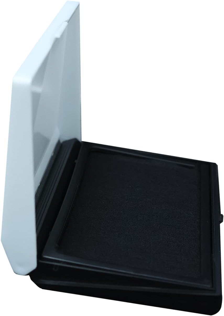 Black Ink Stamp Pad 2.75" x 3.93", Ink Paste Used for Office, Home, Crafting, DIY (Black)
