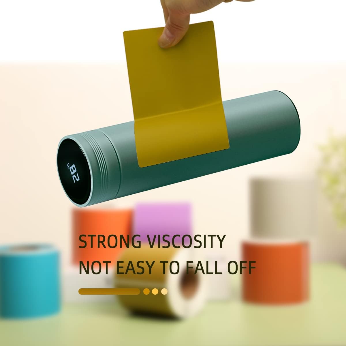 PARLAIM 3 X 5 inch Rectangle Inventory Labels Color Coding Stickers, 250PCS Permanent Stciker for Warehouse Moving Box Square Label (Olive)