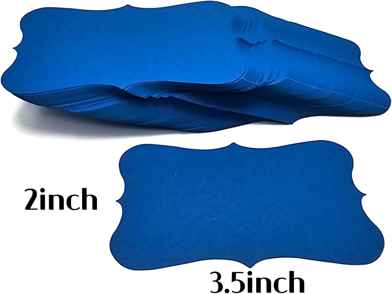 PPAPPAPPIYO color index cards (100) Paper 3.5in x 2in-Blank (Dark blue)