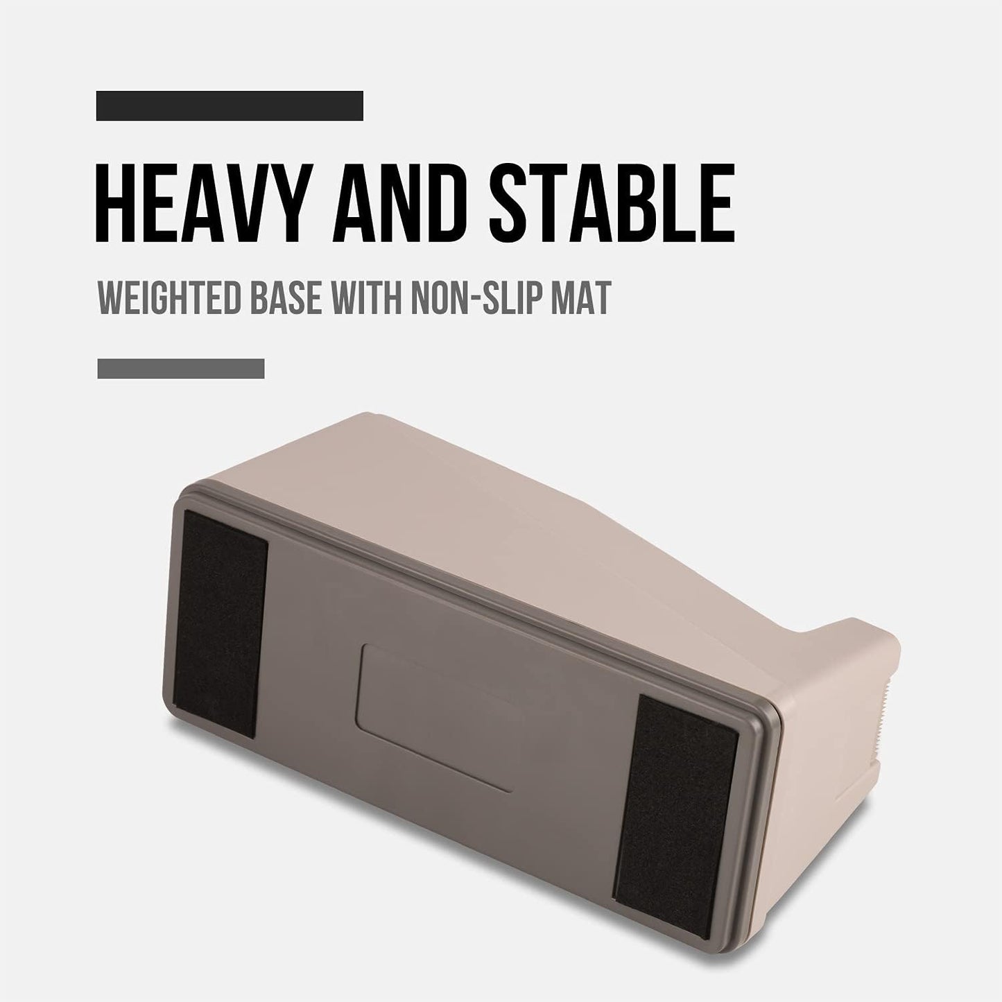 Lichamp 2-Pack Desktop Tape Dispenser Holder with 3-Inch Core - Organizer for Masking, Painters& Heat Transfer Tapes - Office & Craft Supplies Accessories