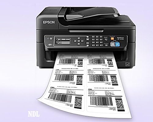 NextDayLabels – 4" x 3-1/3" Rectangular Sticker Labels for Printer - White Laser/Inkjet Printer Labels Return Address Labels Shipping Label Stickers (250 Sheets, 6 Per Sheet, 1500 Labels)