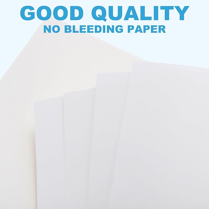 PATIKIL B5 Blank Refill Paper, Loose Leaf Paper 9 Hole Planner Refills for 9 Ring Refillable Binder Notebook Paper Filler Planner Inserts Office Diary Journals, 80 Sheets/160 Pages, White