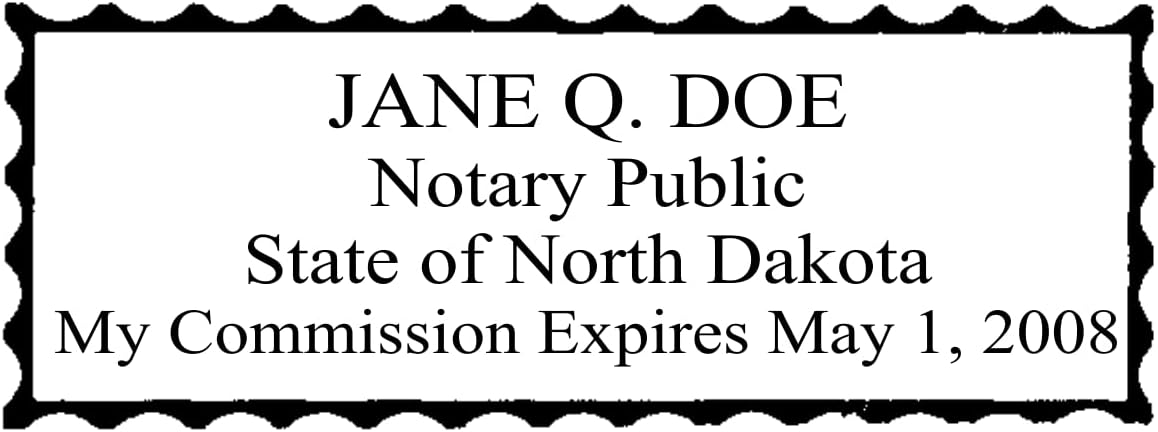 Notary Stamp Seal Ink Personalized Self Inking Stamp Custom Stamp Rubber Stamp Trodat 4913 Self Ink Notary Stamp - 7/8" x 2-3/8" Impression Area