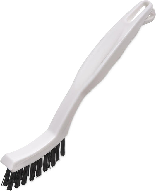SPARTA Flo-Pac Grout Brush Crevice Brush, Detail Brush, Nylon, 8 Inches, White
