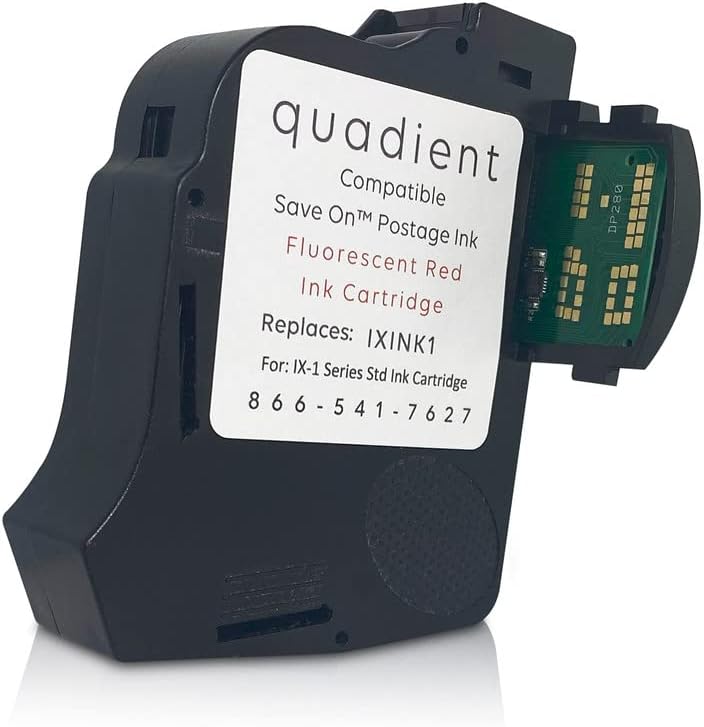 Save On Postage Ink IXINK1 Compatible Quadient Std Ink Cartridge for iX-1 Series