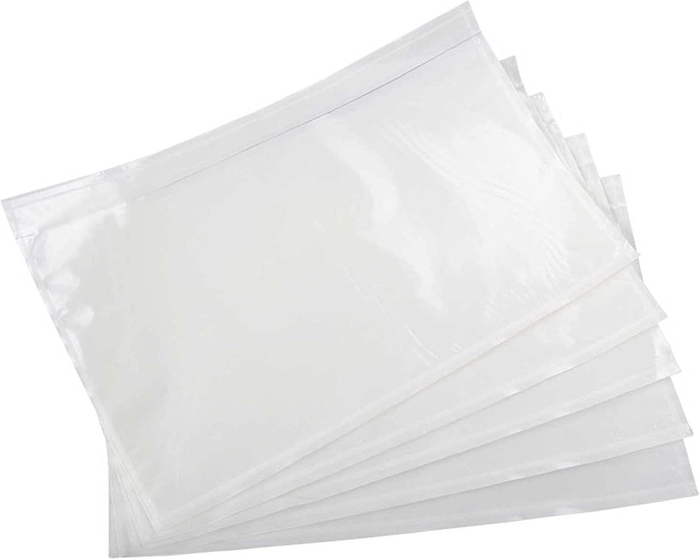 500 Pcs-7.5x5.5 Packing List Mailing Envelopes Shipping Envelopes Packing List Clear Adhesive Shipping label sleeves Shipping Supplies for Small Businesses