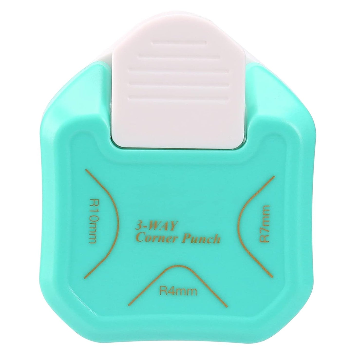 LOONENG 3 Way Round Corner Punch, 4mm, 7mm, 10mm 3 in 1 Corner Cutter for Paper Crafts, Laminator, Cardstock, DIY Projects, Photocards, Card Making and Scrapbooking