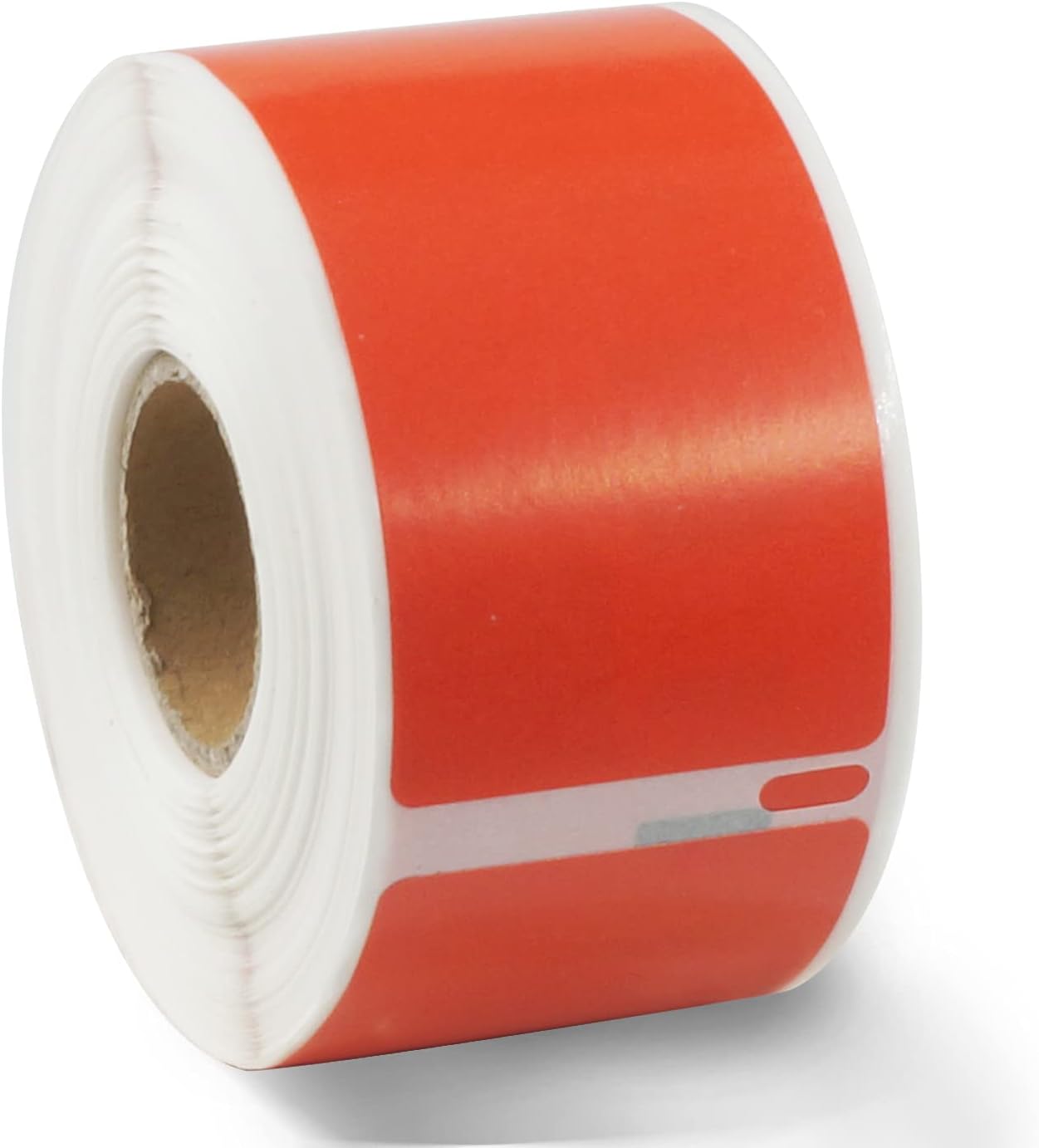 BETCKEY Colored Labels Compatible with Dymo 30321 (1-4/10" x 3-1/2") Large Address Labels, Compatible for Dymo LabelWriter Thermal 450, 4XL & Zebra Desktop Printers [1 Roll, 260 Labels, Red]