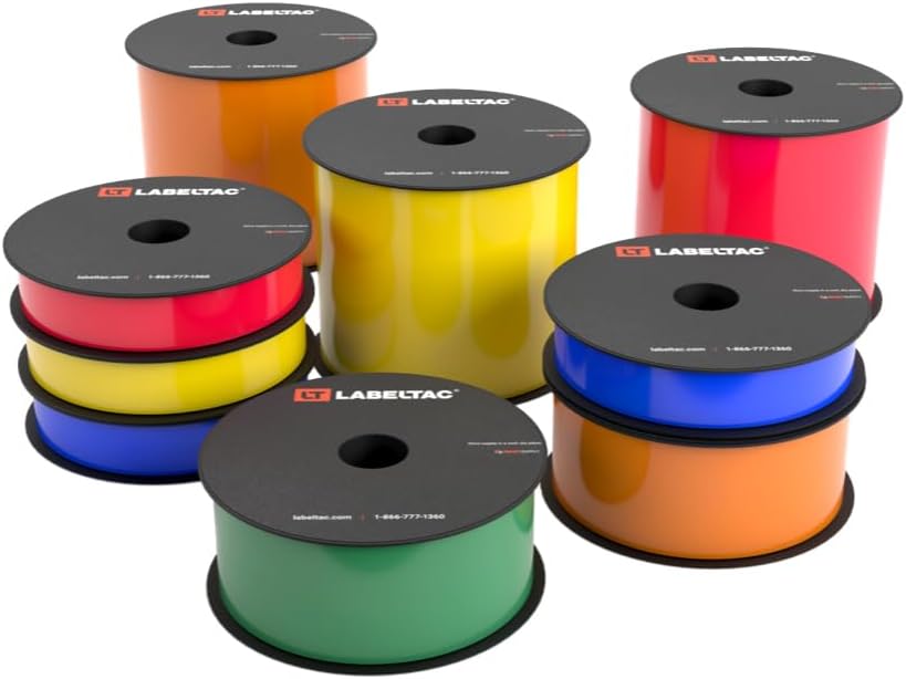 LT4/LT4P/LTPX Label Supply 0.5" x 150' Orange