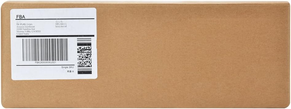 9527 Product 6 up 3-1/3 X 4 Sticker Labels Shipping Address Labels for Laser/Ink Jet Printer,100 Sheets,Total 600 Labels