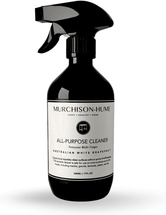 Murchison-Hume All-Purpose Cleaner – Natural, Non-Toxic, Safe on All Surfaces – Plant-Based Multi-Surface Spray for Kitchen, Bathroom & Home – 17 oz-Australian White Grapefruit