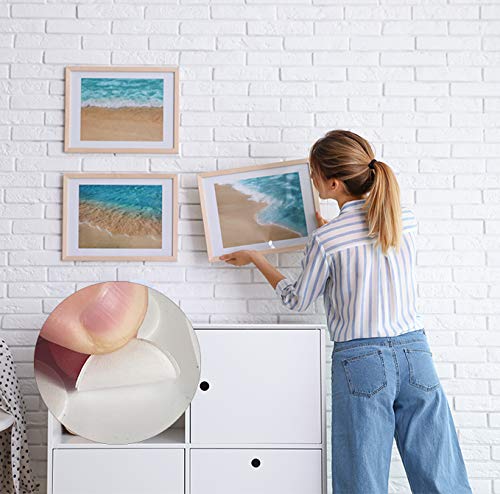 Clear Sticky Tack Adhesive Poster Tacky Putty Removable Round Putty Double-Sided Round No Traces Adhesive Sticke for Festival Decoration…