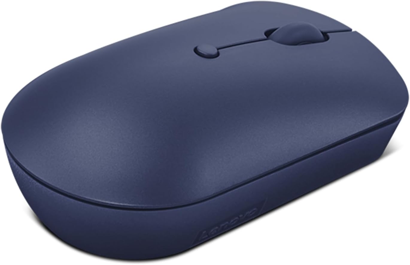 Lenovo 540 Wireless Computer Mouse for PC, Laptop, Computer with Windows or Chrome OS - 2.4 GHz USB-C Wireless Pairing Receiver - Compact Size - 18-Months Battery Life - Ambidextrous -Abyss Blue
