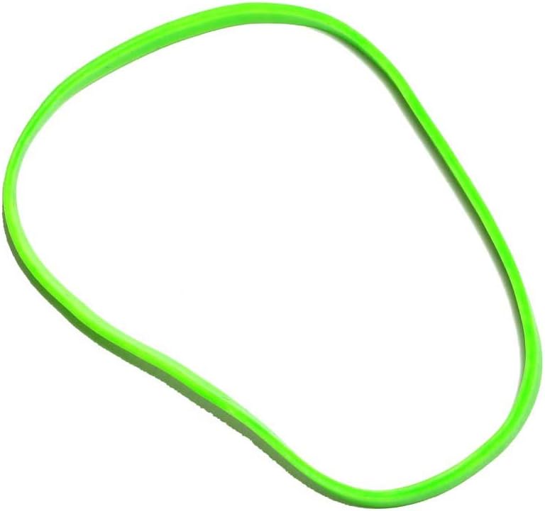 JAM PAPER Colorful Rubber Bands - Size 33 - Green Rubberbands - 100/Pack