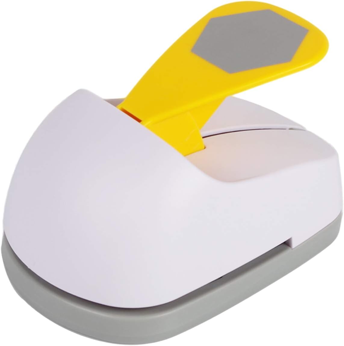 Craft Lever Punch 3 inch Hexagon Paper Punch Professional Tool for Paper Crafting DIY Projects，Gifts，Stationery，Education，Greeting Cards Arts Fun Projects