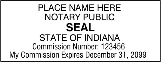 Notary Stamp Seal Ink Personalized Self Inking Stamp Custom Stamp Rubber Stamp Trodat 4913 Self Ink Notary Stamp - 7/8" x 2-3/8" Impression Area