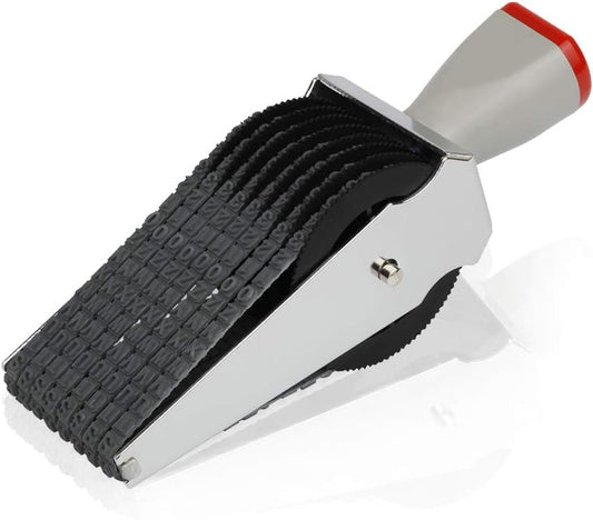 8 Digits Roller Stamp Personalized English Alphabet Number Symbol Rolling Wheel Stamp Multi-Function DIY Scrapbooking Roller Stationery