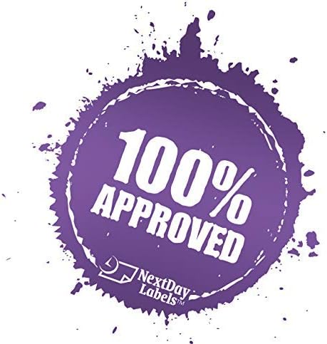 NextDayLabels – 1" x 1" Square Sticker Labels for Printer - White Laser/Inkjet Printer Labels Return Address Labels Shipping Label Stickers (500 Sheets, 80 Per Sheet, 40000 Labels)