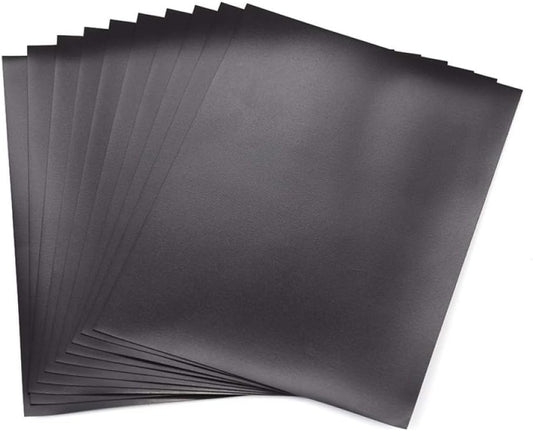 10 Pack 9.3x6.85inch Large Size Magnet Sheets for Dies Storage Magnetic Sheets for Crafts Non Adhesive for Metal Cutting Dies Storage Orangize Crafts Tool ScrapbookingFlexible Placement 0.5mmThickness