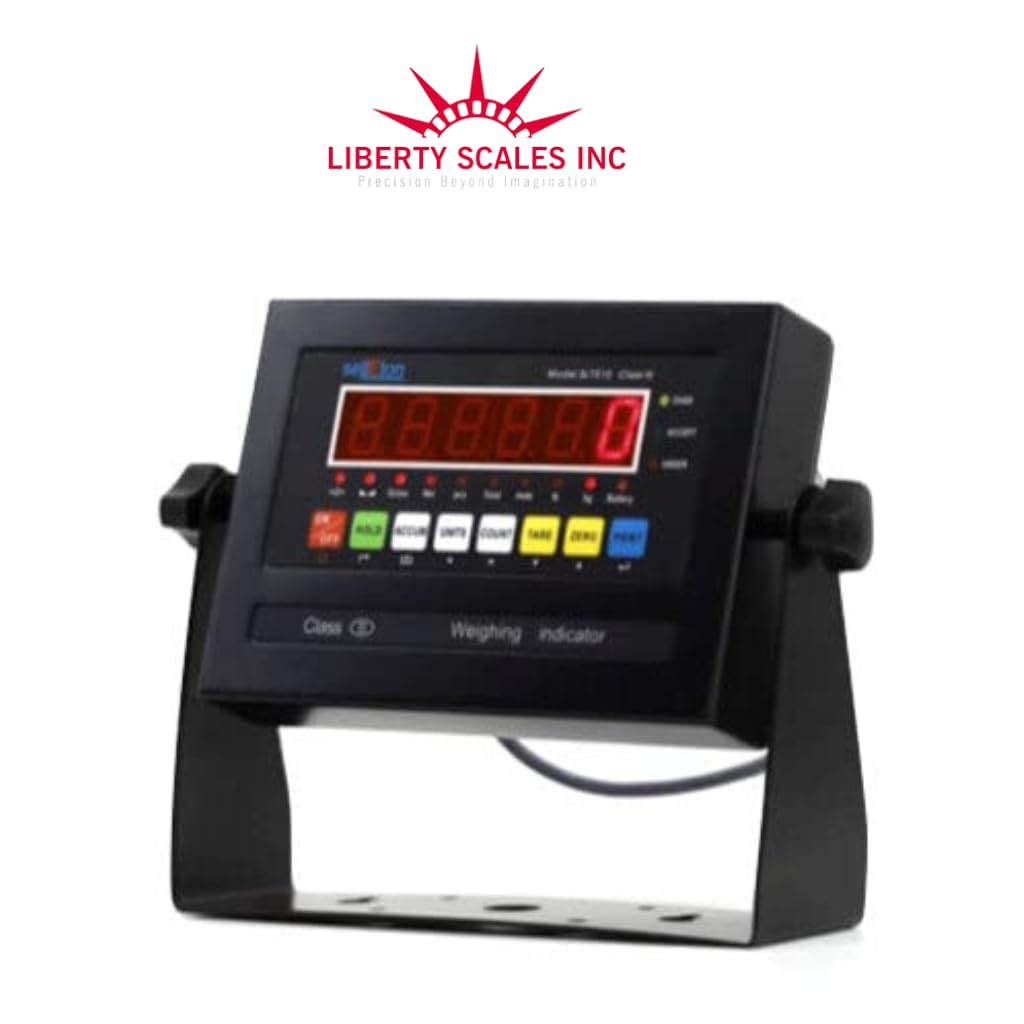 Liberty LS-800-4X5 NTEP Certified (Legal for Trade) Industrial Floor Scale | 48" x 60" | Capacity of 20,000 lbs x 5 lb + Red
