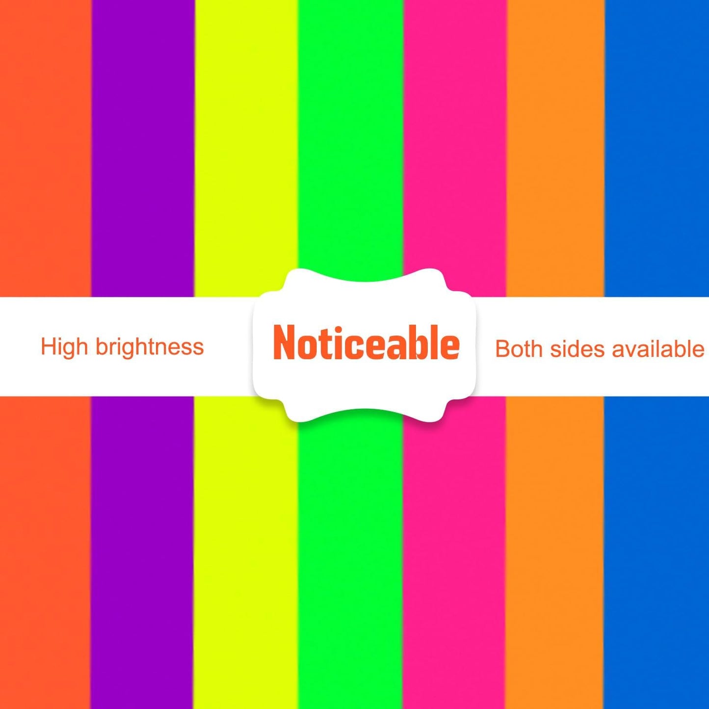 Colored Cardstock 5 in x 7 in,56 Sheet Fluorescent Neon Index Paper 250 GSM/90 LB HeavyWeight Card Stock Set of 7 Colors for Cutting DIY Art Craft