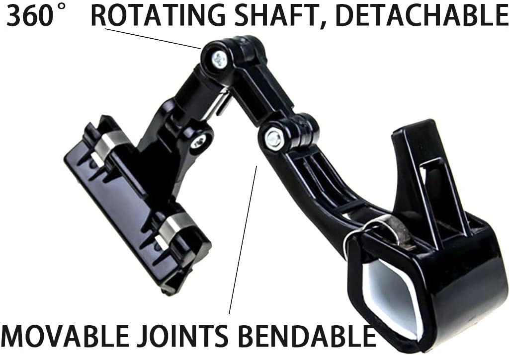 3pcs Sign Clips Clip Holder Sign Holder Clip Paper Holder for Table Top Clip On Sign for Paper Holder Computer Monitor Handy Artist Supplies Holder(Black)