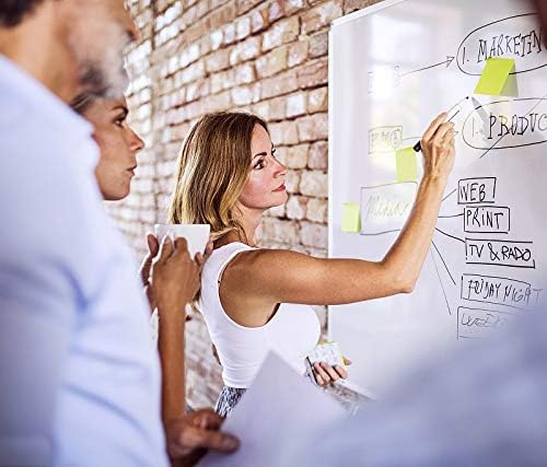 Premium 60"x 48" Magnetic Dry Erase Board with Aluminum Frame | Versatile Wall-Mounted Large Whiteboard with Pen Tray for Enhanced Office and Classroom Presentations & Collaborations