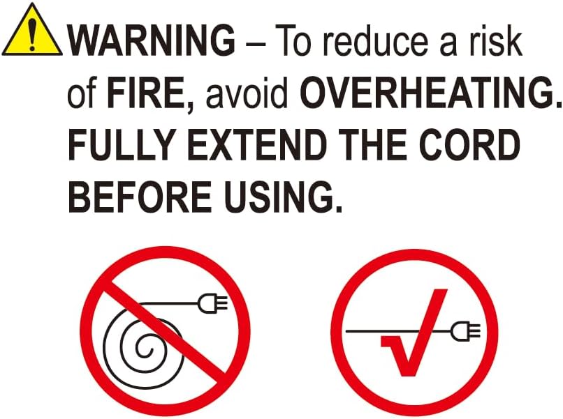 Amazon Basics 3-Prong Indoor Rectangle Extension Cord Power Strip, Flat Plug, Grounded 13 Amps, 1625 Watts, 125 VAC, 2-Pack, 3 ft, White