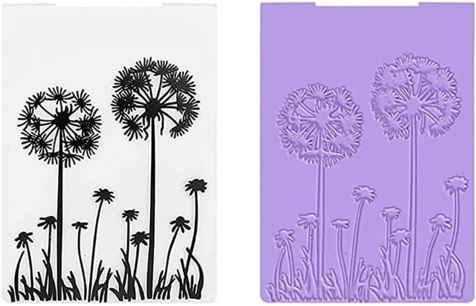 12Pcs Flower Leaf Embossing Folders DIY Craft Paper Card Embossing Template Stencil Paper Card Decorating Mold Plastic Embossing Machine Template for Card Making Scrapbooking Photo Album Decoration