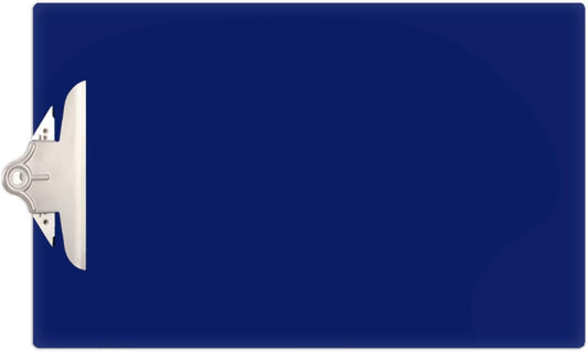 11x17 Clipboard Acrylic Panel Featuring a Jumbo Board Clip Blue
