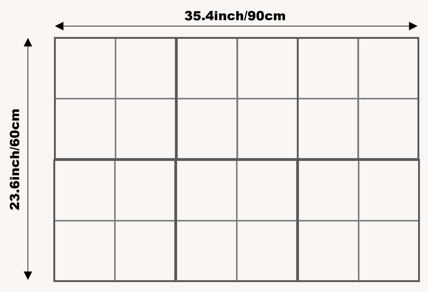 Cork Board 24 x36 Alternative - 6 Pack Felt Wall Tiles with Safe Removable Adhesive Tabs, Cork Boards for Walls Home Office Pin Board Tack Board Cork Board - Gray Blue