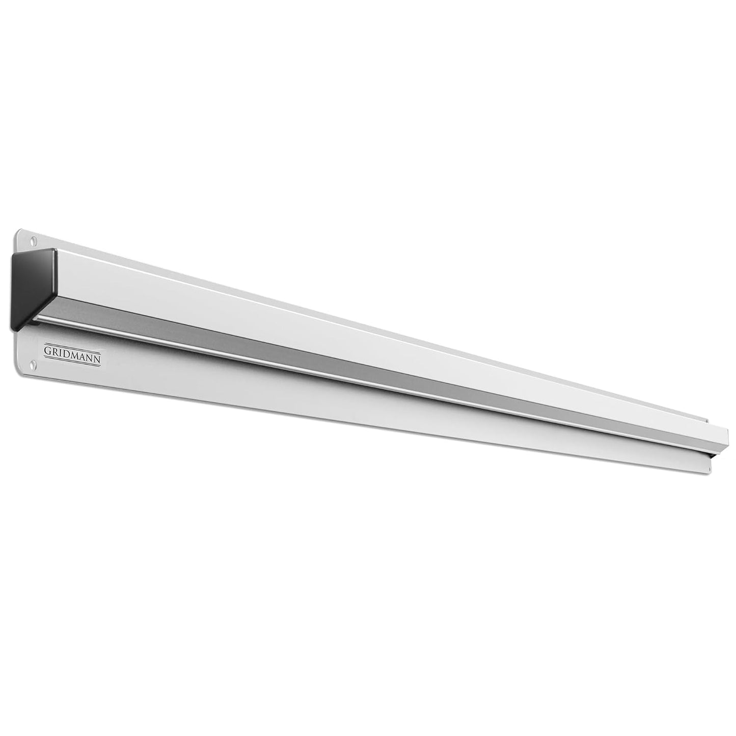 GRIDMANN 48-inch Slide Check Rack, Aluminum Restaurant Ticket Holder for Commercial Kitchen Food Orders