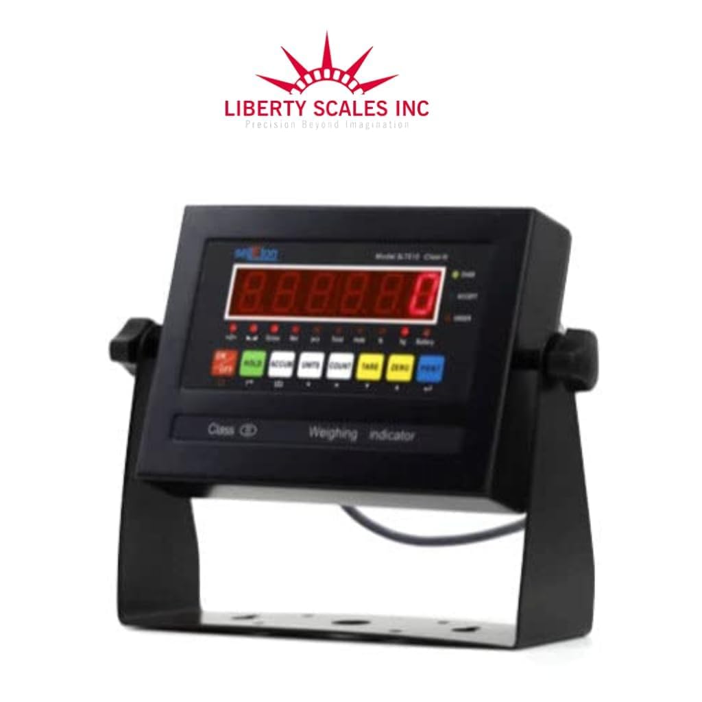 Liberty LS-800-4X5 NTEP Certified (Legal for Trade) Industrial Floor Scale | 48" x 60" | Capacity of 20,000 lbs x 5 lb + Black