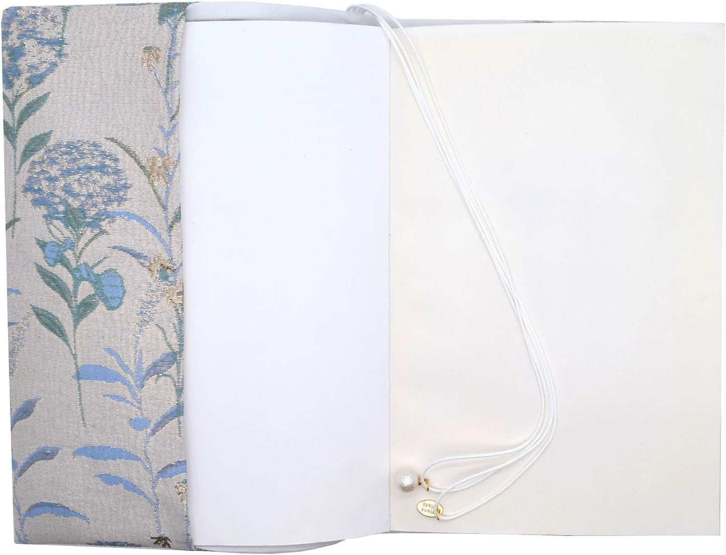 BLBMH A5 Book Covers for Paperbacks Book Cover Fit for 5.5x8.3 inch Adjustable Book Sleeve Cover for A5 Diary Books Fabric Softcover Protector for Notebook - Dandelions Blue