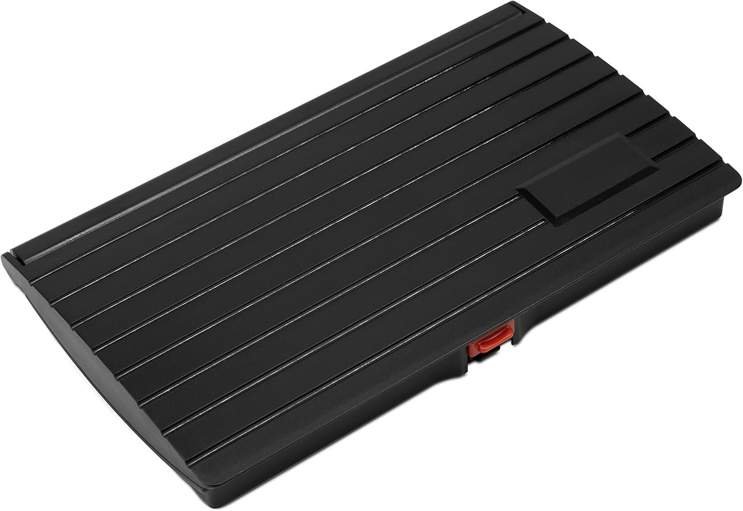 Large Premium Black Ink Stamp Pad - 3" by 6" - Quality Felt Pad - Case with Closing snap