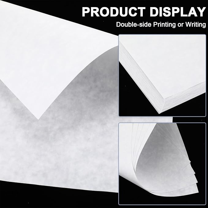 Epakh 200 Sheets Old Age Parchment Paper 8.5 x 11 Inch Standard Letter Vintage Colored Old Parchment Semblance Double Side Printing Paper(Blue)